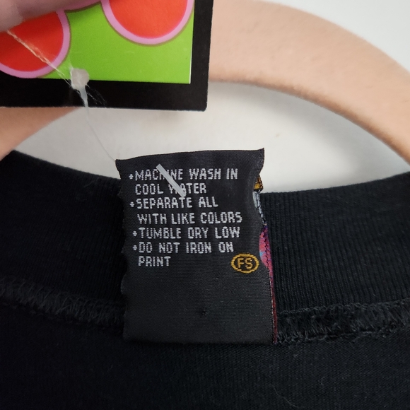 Deadstock Vintage Mickey Unlimited Neon Colourblock Tee Shirt - Picture 3 of 5